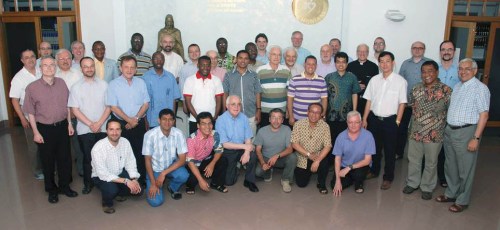 SCJs from around the world are at the Generalate in Rome this week for a workshop on administrative skills -- the nuts and bolts of keeping a province running smoothly. Fr. Terry Langley (far left, second row) is representing the US Province.