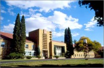 The former Kilroe Seminary now houses the Himalayan Institute