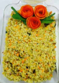 Fried rice by student Peter Nguyen Quoc Cuong 