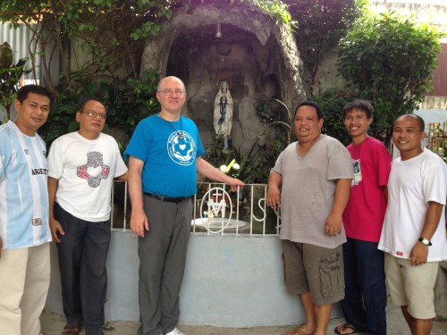 Fr. Steve with SCJs in the Philippines