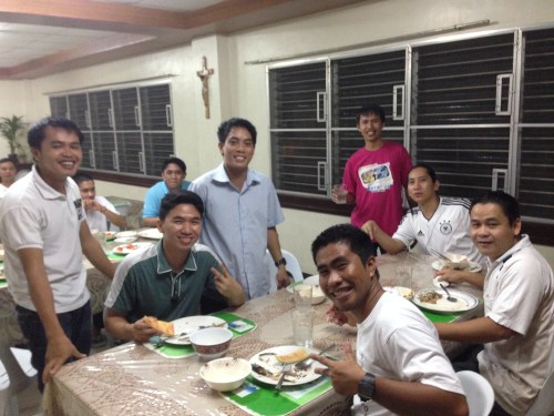 A few of our theology students in the Philippines