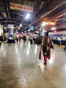 Planes, trains and automobiles. Fr. Cassidy was back on an Indian train less than a day after his arrival in Mumbai