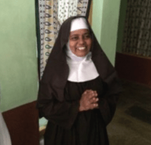 A member of the Carmelite community near Eluru