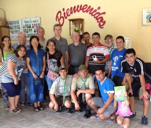 Heiner and Steve in S America