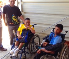 Students at Talitha Kum, a parish school for the disabled